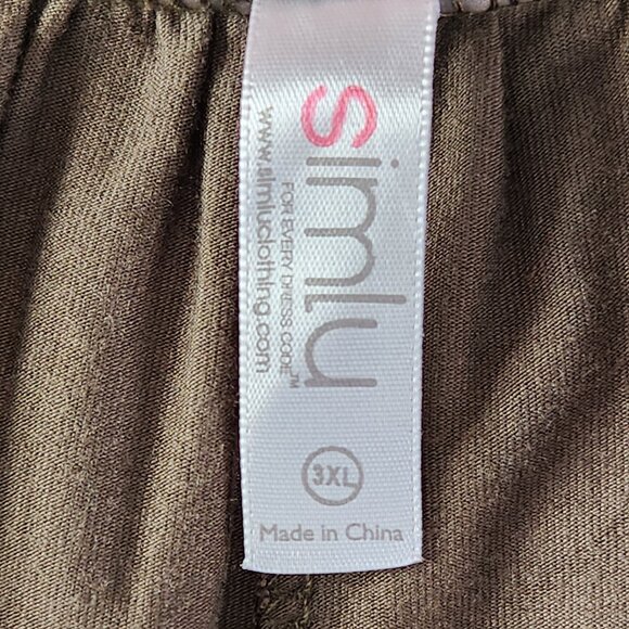 Simlu 3XL Skirt Olive Green - Picture 7 of 7